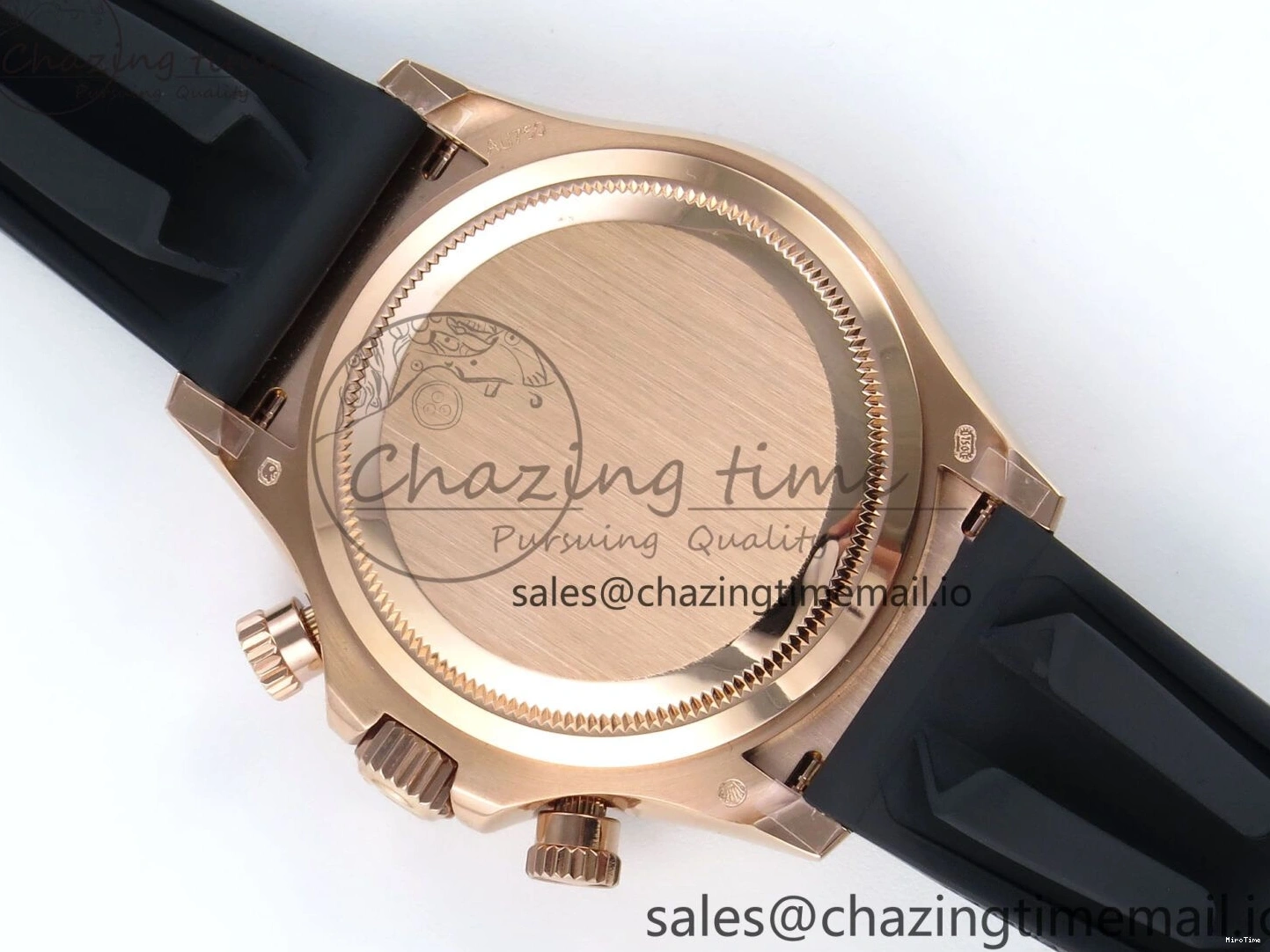 MiroTime 0516 Daytona 126515 QF 1:1 Best Edition Black RG Diamonds Dial on Oysterflex Strap SH4131 V Sophisticated 701